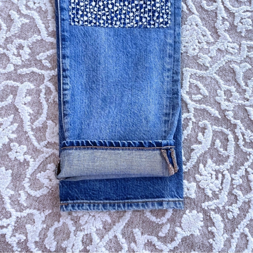 NWOT J. Crew Premium Edition Slim Boyfriend Patchwork Jean - Picture 15 of 16